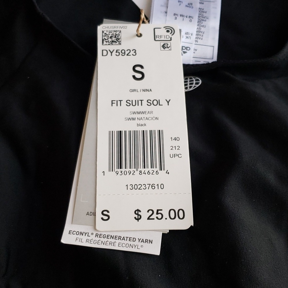 Adidas Fit Suit Sol in Black Size Small - Picture 10 of 11